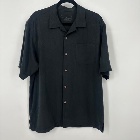 Tommy Bahama locals watering hole silk button shirt men’s size medium vacation - Picture 2 of 9